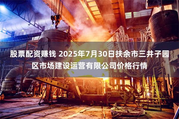 股票配资赚钱 2025年7月30日扶余市三井子园区市场建设运营有限公司价格行情