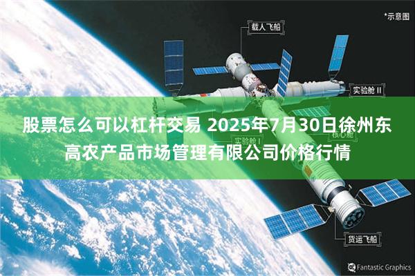 股票怎么可以杠杆交易 2025年7月30日徐州东高农产品市场管理有限公司价格行情