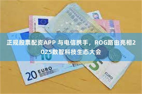 正规股票配资APP 与电信携手，ROG路由亮相2025数智科技生态大会
