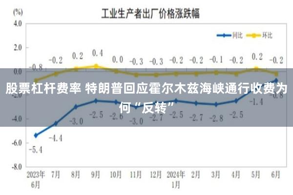 股票杠杆费率 特朗普回应霍尔木兹海峡通行收费为何“反转”