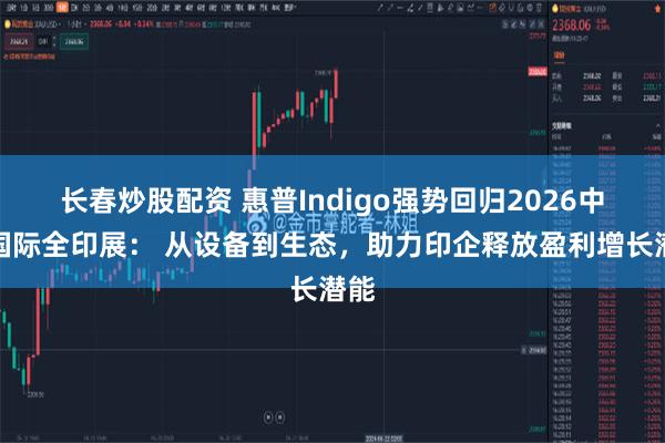 长春炒股配资 惠普Indigo强势回归2026中国国际全印展： 从设备到生态，助力印企释放盈利增长潜能